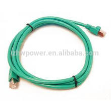 Fabricante telecom rj45 utp encalhado cat5e cabo de remendo interior, cat6 cabo de remendo 2m 3m 5m, 10m cabo de remendo cat6 utp